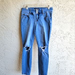 🟣TORRID PREMIUM Denim Jeans Women Size 10 Standard Blue
